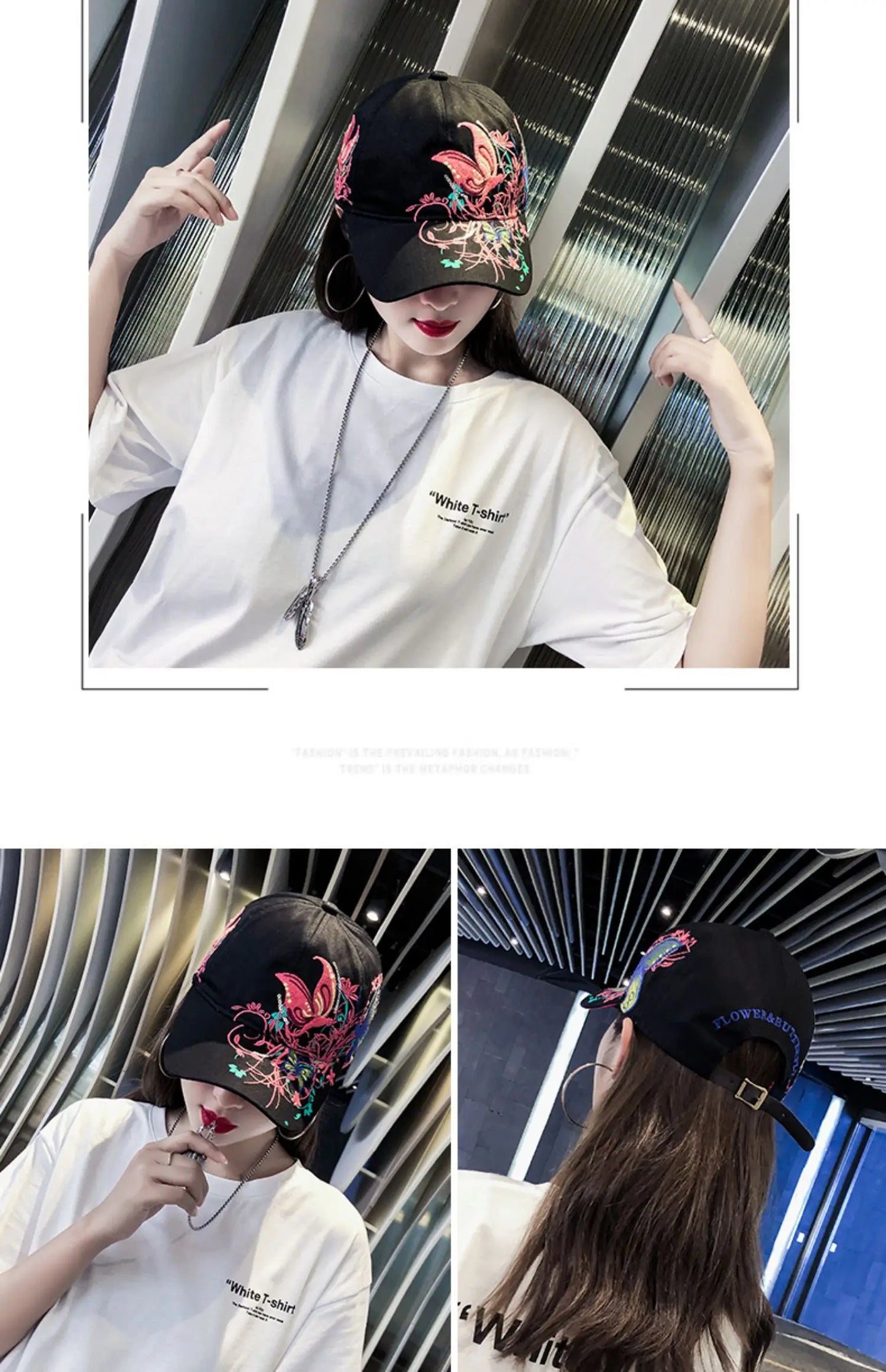 Baseball Cap Women Embroidered Flower Baseball Hat Spring Summer Hats For Women Cotton Snapback Vintage Ethnic Style Sun Visor