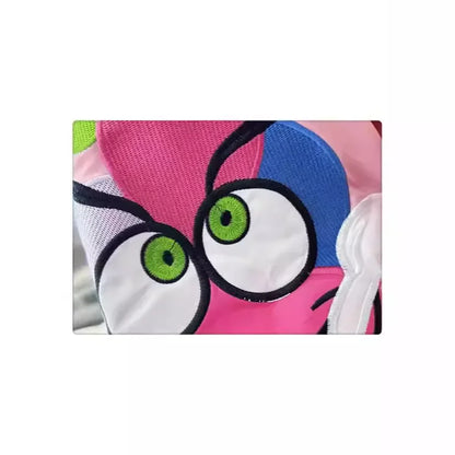 Cross-border Cartoon Embroidery Baseball Jacket For Men Women Casual Loose Fit Hip Hop Top Spring Autumn Letter Couple Jacket