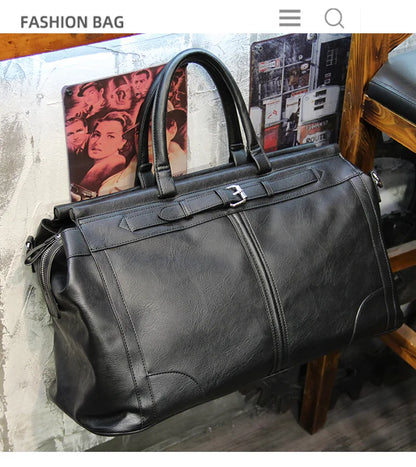 Luxury Travel Bag Men Handbag Large Capacity Luggage Bag Men's Top-Handle Bags Fashion Crossbody Bag Male Gym Fitness Handbags