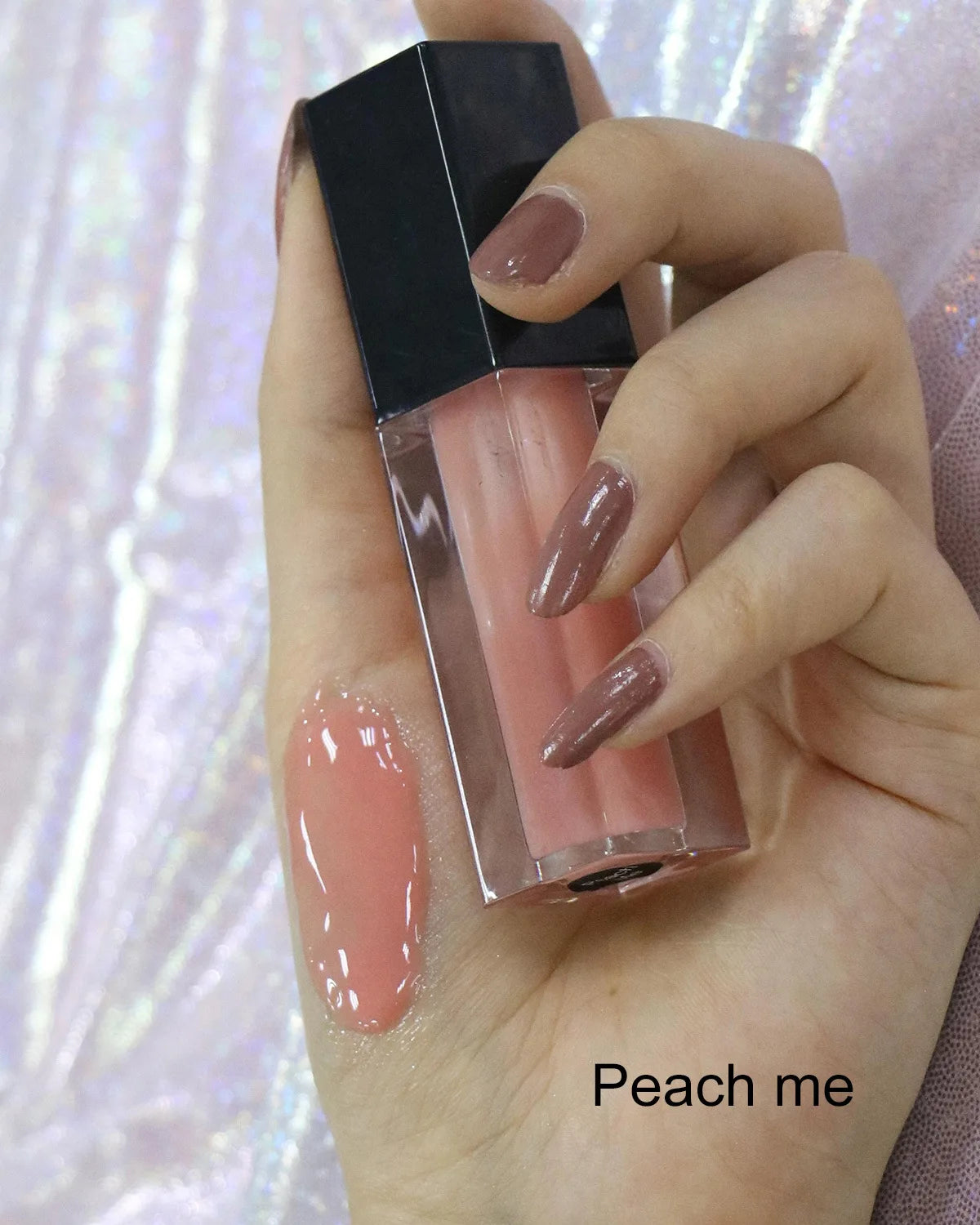 Customized Vegan Lip Gloss Wholesale Cosmetic Private label Moisturizing Lipgloss Shiny Glitter Clear Makeup Liquid Lipstick