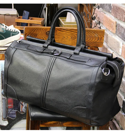 Luxury Travel Bag Men Handbag Large Capacity Luggage Bag Men's Top-Handle Bags Fashion Crossbody Bag Male Gym Fitness Handbags