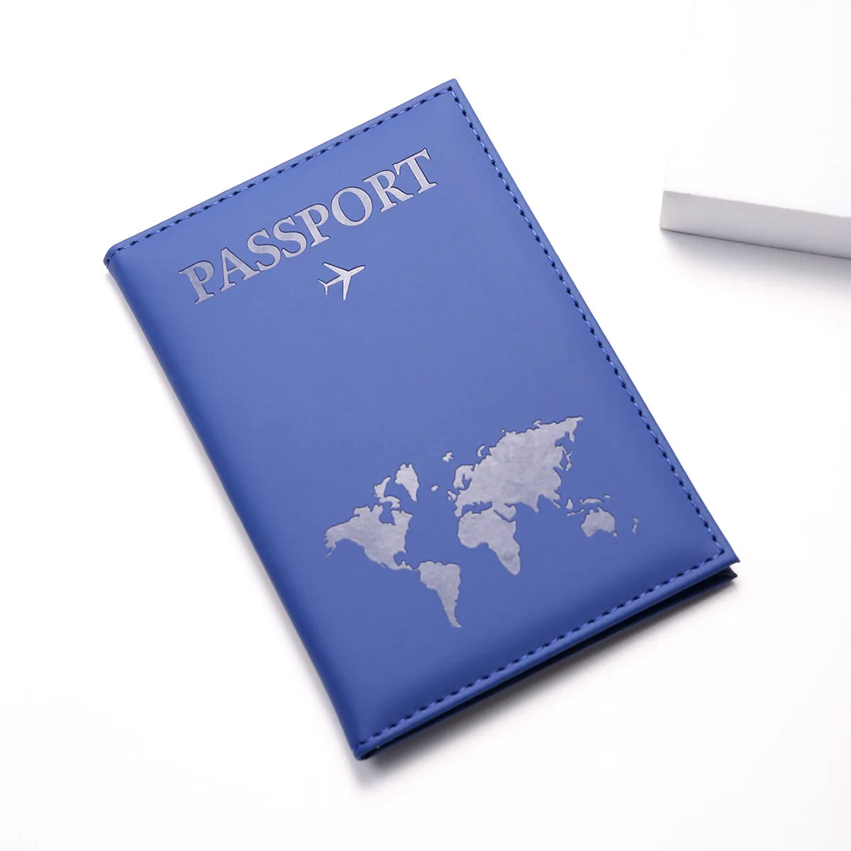 Women Men RFID Vintage Business Passport Covers Holder Multi-Function ID Bank Card PU Leather Wallet Case Travel Accessories