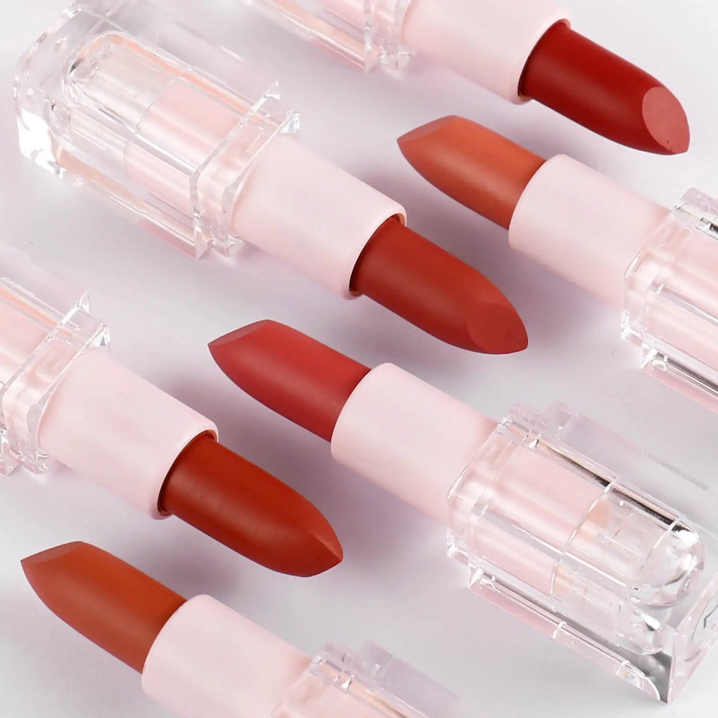 Bulk Matte Lipstick Private Label Cosmetic Waterproof Pigmented Tint Cute Velvet Lips Makeup Wholesale Items For Business