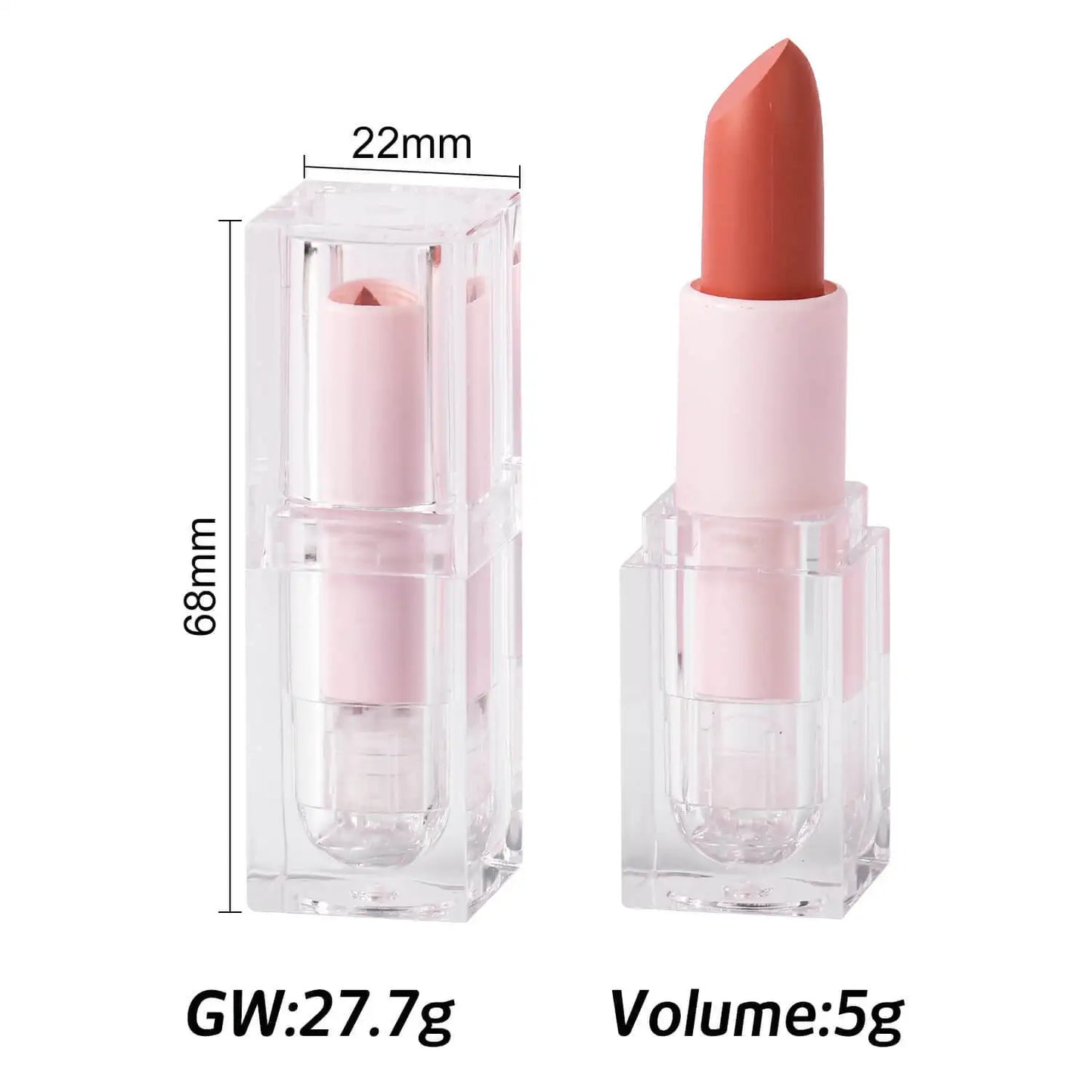 Bulk Matte Lipstick Private Label Cosmetic Waterproof Pigmented Tint Cute Velvet Lips Makeup Wholesale Items For Business