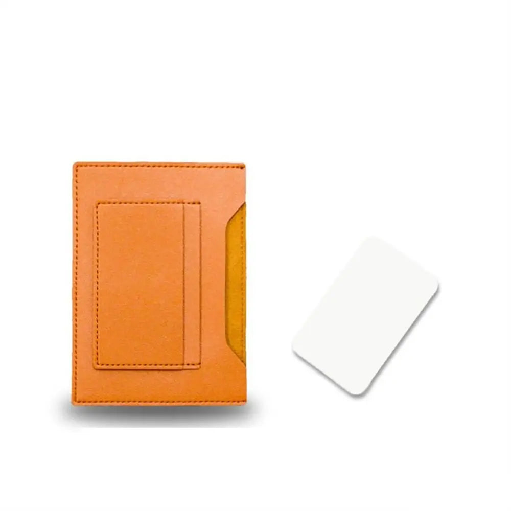 Portable Multicolor Passport Cover Multi-slots Waterproof Card Holder Large Capacity PU Passport Bag Unisex