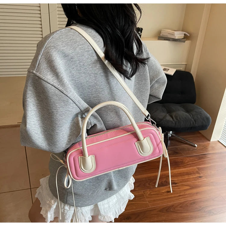 Luxury Designer Bowling Bags Women Handbag And Purse Ladies Pu Leather Travel Pillow Bag Shoulder Crossbody Tote Lady Clutch Bag