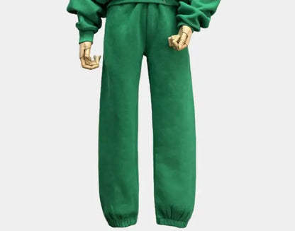 Casual New Fashion Hoodies Suit Women Winter Spring Solid Tracksuit Two Pieces Set Sports Pullover Sweatpants Sweatshirt Mujer
