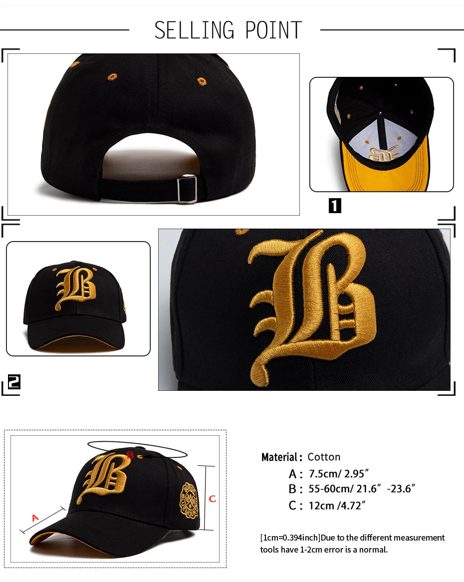 Summer Women Baseball Cap Cotton Fashion Letter Embroidery Sun Hat Casual Women's Visor Hats Outdoor Hip Hop Caps For Men Unisex