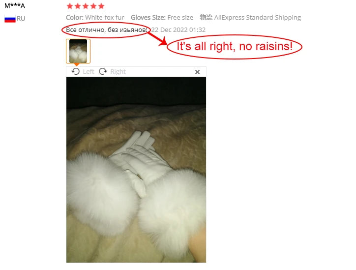 Jxwatcher Wholesale Fox Fur Gloves Winter Female Luxury Style Warm Sheepskin Genuine Leather Gloves Driving Thickening Mitten