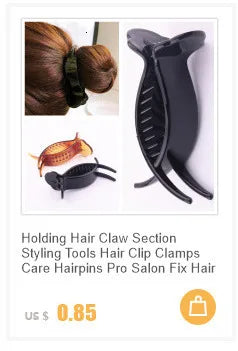 2021 Women Hair Device Big Hair Claw Clips Bird's Nest Hairpin Korean Bun Hair Disk Ponytail Solid Curler Headwear Accessories