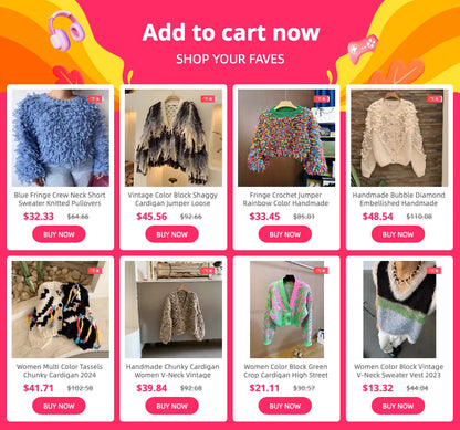 Women Color Block Green Crop Cardigan High Street Long Sleeve Knit Top Sweater Autumn Winter Korean Dongdaemun Fashion Trends