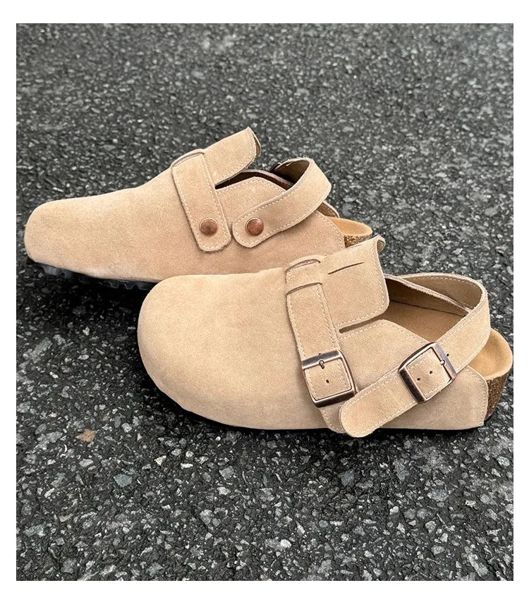 Platform Slippers Women Mules Shoes Flats Sandals Summer 2025 Trend Casual Walking Sport Shoes Comfort Woman Slingback Sneakers
