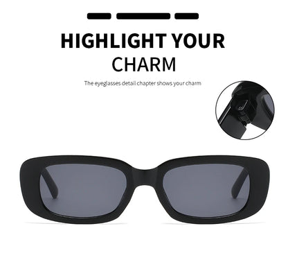 13pcs Small Square Sunglasses Women Retro Sun Glasses Men Brand Classic Travel Rectangle Candy Colors Eyeglasses Female UV400