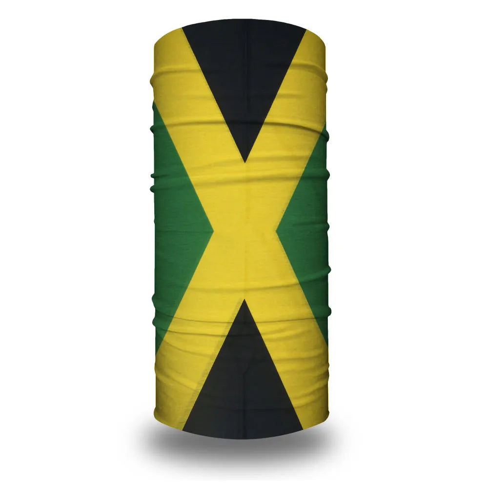 Canada/Mexico/Caribbean Countries Flags Bandana Neck Gaiter Seamless Outdoor Tube Face Scarf Windproof Headwear Unisex Headwrap