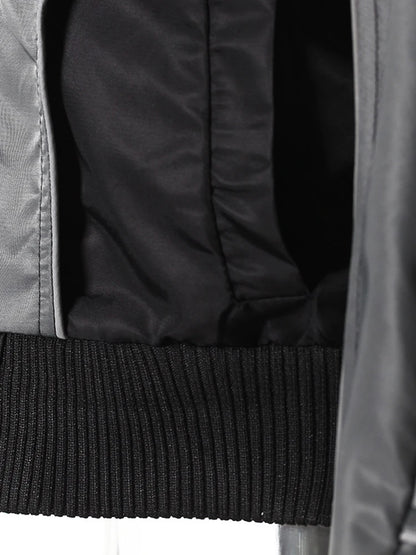 DEAT Fashion Women's Jackets Hooded Zipper Short Contrast Color Drawstring Deconstruction Coat Autumn 2025 New Tide 7AB4742