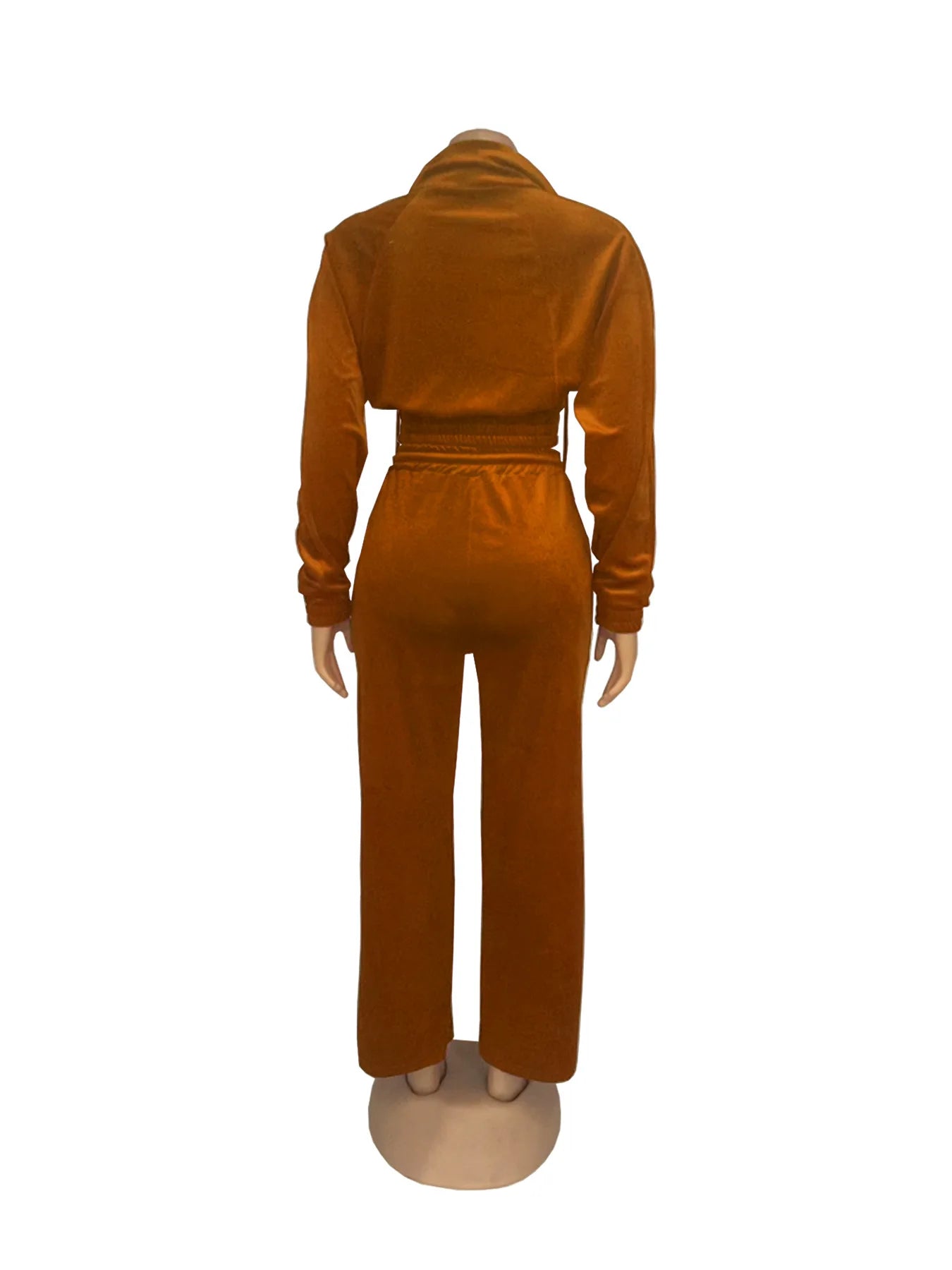 Pants Set Women Two Piece Sets Matching Sets Y2k Streetwear Zipper Coats Long Pants Elastic Waist Sportswear Tracksuit Jogger
