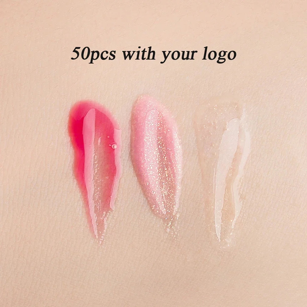 Long Lasting Quick Dry Auto Rotate Pressed Lip Glaze Moisturizer Moisturizing Mirror Private Label Lipgloss Custom Bulk Makeup