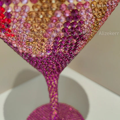 Alizekerr Goblet Rhinestone Evening Bags Women Gorgeous Boutique Unique Flower Crystal Clutch Purses And Handbags Wedding Party