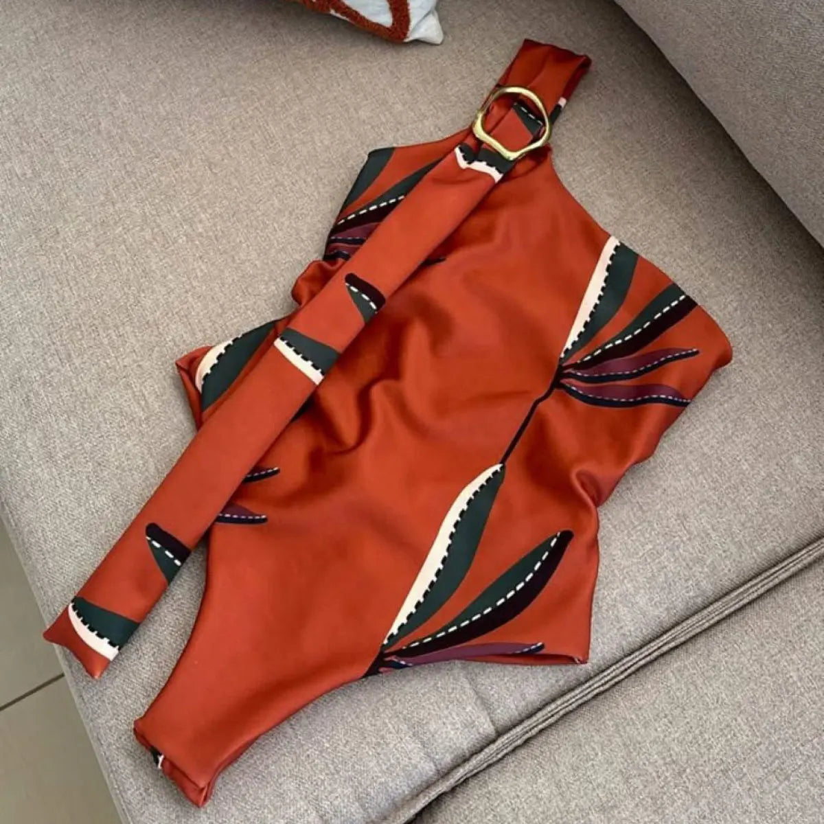 2Pcs Deep V Swimsuit With Mini Skirt Sexy Women Bikini Set Solid Swimwear Push Up Biquini Female Bathing Suit Slimming Beachwear
