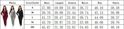 Women Pant Sets Comfortable Velvet Matching Sets Two Piece Set Autumn Loose Zipper Hoodie Jacket Elastic Waist Skinny Pants Sets