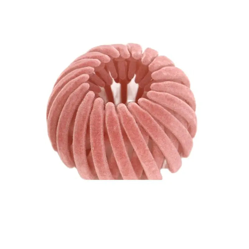 2021 Women Hair Device Big Hair Claw Clips Bird's Nest Hairpin Korean Bun Hair Disk Ponytail Solid Curler Headwear Accessories