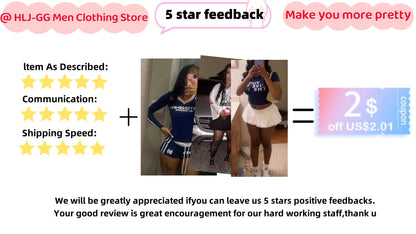 HLJ&GG Red Retro Letter Print Knitting Sweater 3 Piece Sets Women Round Neck Long Sleeve Crop Top And Denim Mini Skirts Outfits