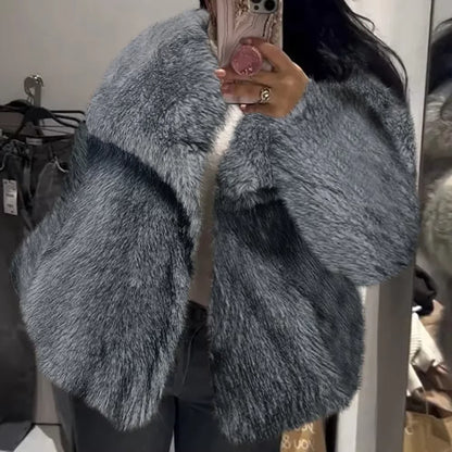 TWOTWINSTYLE Solid Temperament Jackets For Women Lapel Long Sleeve Patchwork Buttons Designer Coats Female Fashion Style Clothes