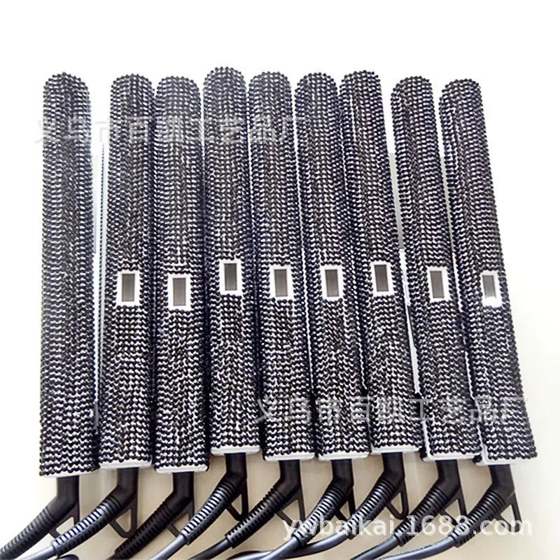 Diamond Embedded Hair Straightening Iron Beauty Salon Tool Accessories Women's Hair Care Makeup Tools New Arrival