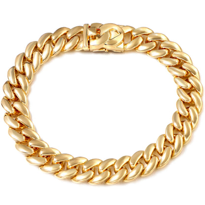 Chunky Metal Cuban Chain Anklet for Women Girls Gold Silver Color Summer Beach Anklet Bracelet Mother's Day Gifts Not Allergic