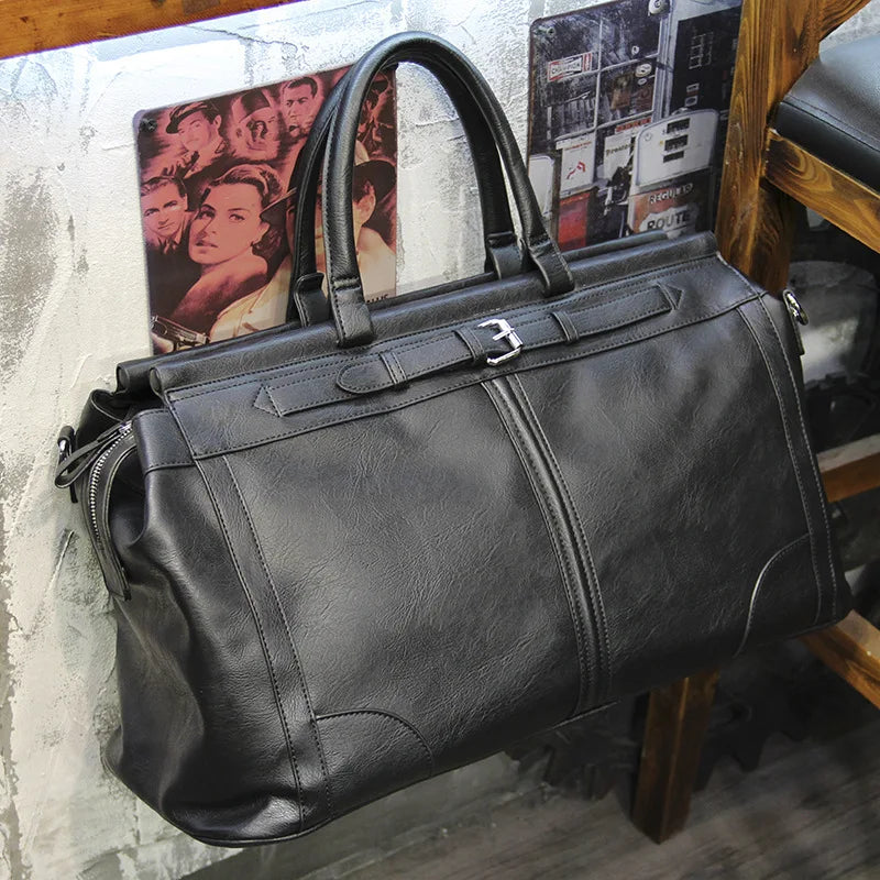 Luxury Travel Bag Men Handbag Large Capacity Luggage Bag Men's Top-Handle Bags Fashion Crossbody Bag Male Gym Fitness Handbags