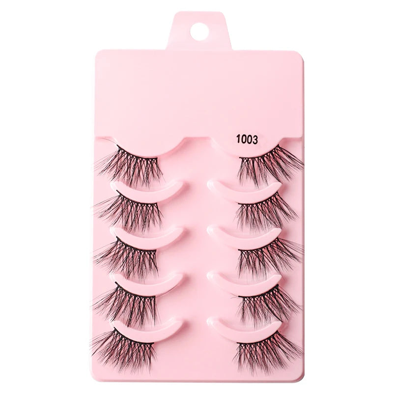 YSDO 3/5 Pairs 3D Mink EyeLashes Natural Hair False EyeLashes Long 100% Dramatic Eye MakeupFake Lashes Fluffy Cilios Lashes G803