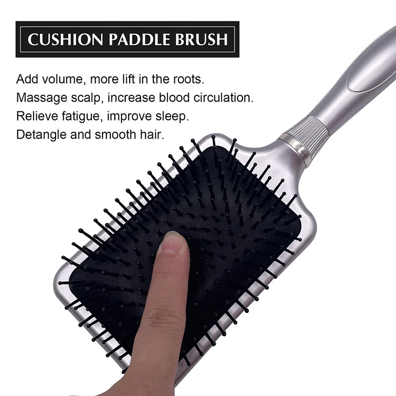 Hair Brush Massage brush comb with Rhinestones cepillo para cabello brosse cheveux femme accessoire cheveu Hairdressing Styling