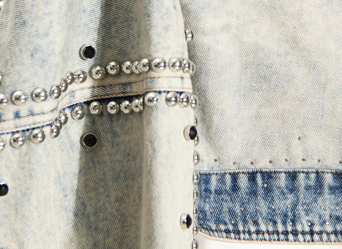 Short Denim Coat Women Y2k Cotton Spring Autumn Ropa Jeans Punk Gothic Bomber Jacket Windbreaker Vintage Jackets Streetwear