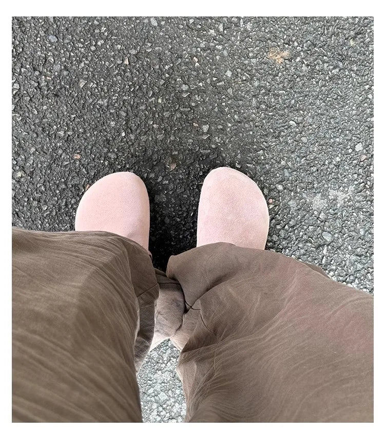 Platform Slippers Women Mules Shoes Flats Sandals Summer 2025 Trend Casual Walking Sport Shoes Comfort Woman Slingback Sneakers