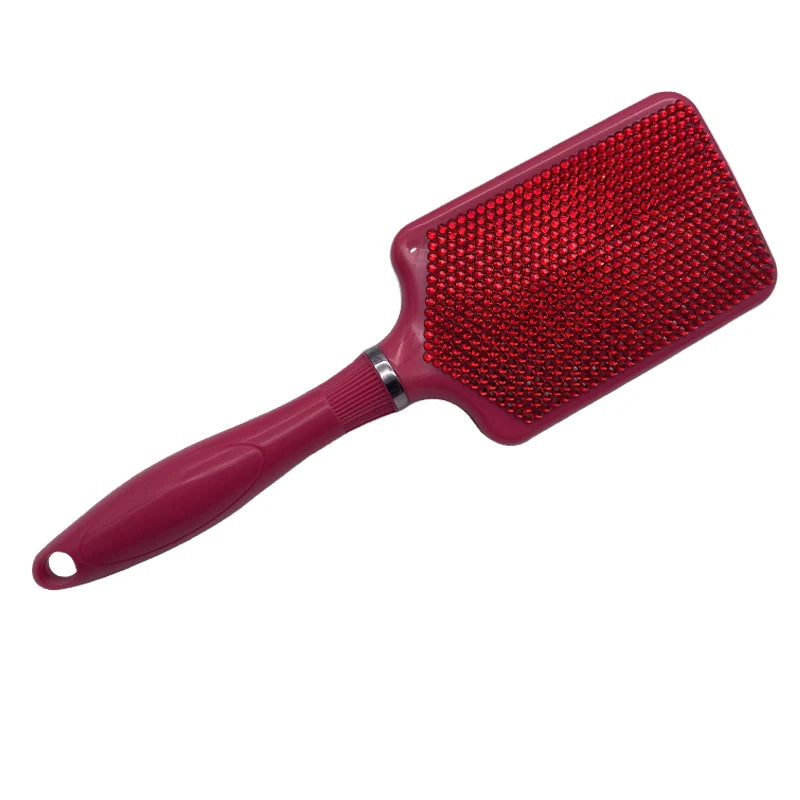 Hair Brush Massage brush comb with Rhinestones cepillo para cabello brosse cheveux femme accessoire cheveu Hairdressing Styling