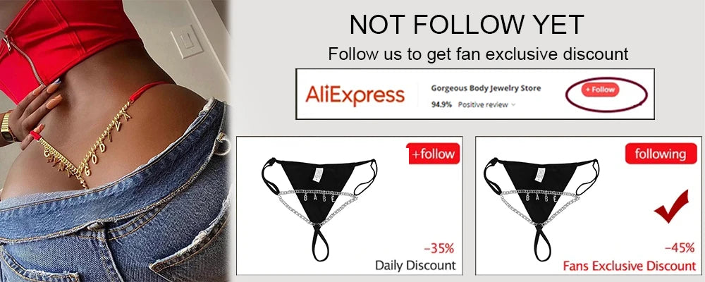 Custom Thong Panties with Name DIY Letter Waist Chain Body Jewelry Women Sexy Lace Bikini G-String Girl Christmas Cheeky Gift