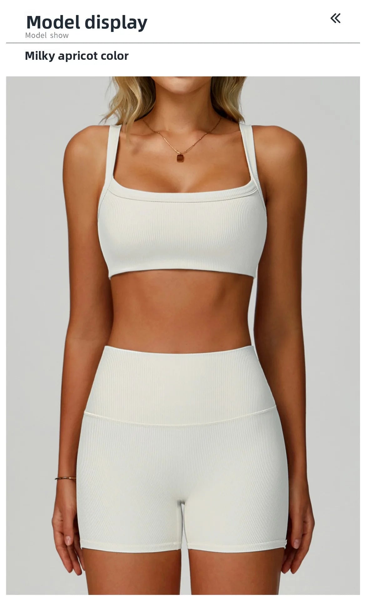 Customized LOGO Women's Shoulder Strap Threaded Yoga Bra Beauty Back Tight Sports Underwear Running Fitness Top
