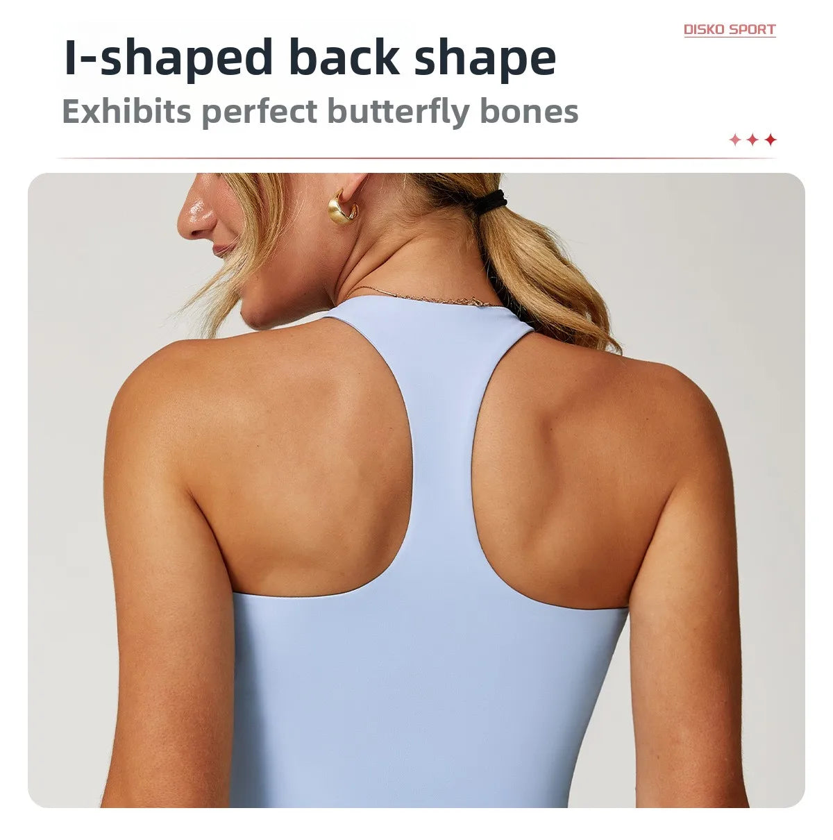 Customized LOGO women's yoga vest I-shaped beautiful back quick-drying fitness top outdoor running sports underwear