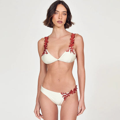 3Pcs Laser Cut Bikini Sexy Women Swimsuit Push Up Swimwear High Waisted Biquini Female Hollow Bathing Suit Bodysuit Beachwear