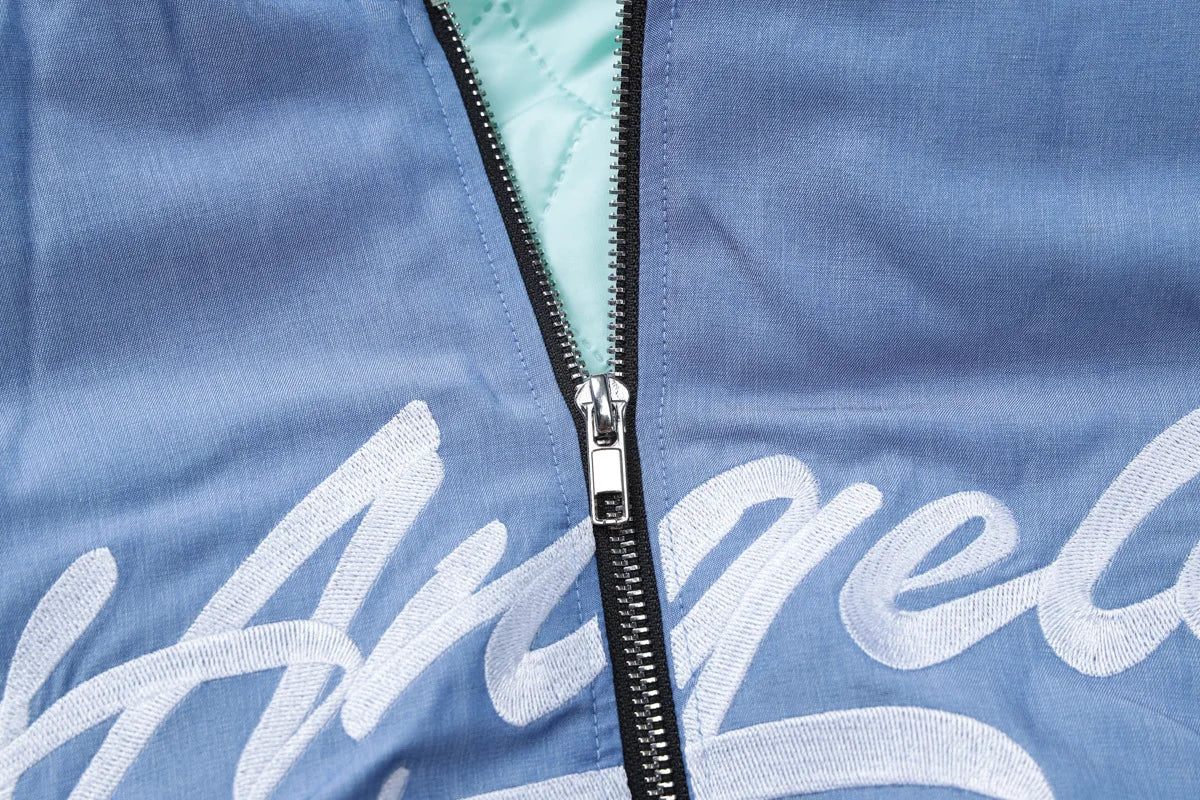 Cropped Fashion Jacket Women Crop Tops Y2K Streetwear Racer Baseball Jackets Letter Pleated Coats 2024 Fall Winter Clothes