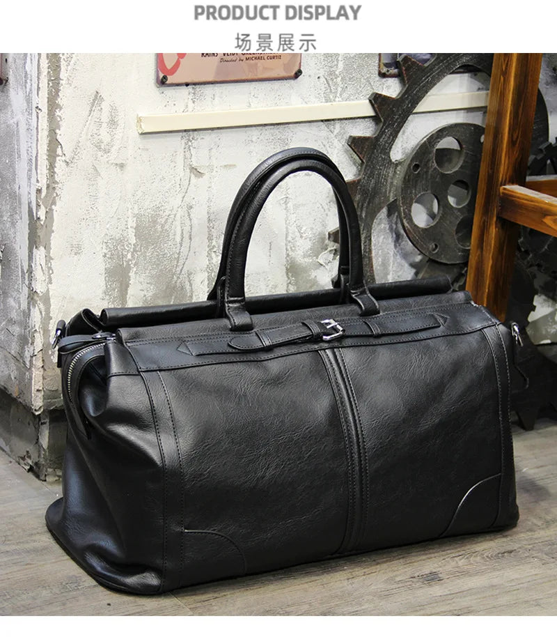 Luxury Travel Bag Men Handbag Large Capacity Luggage Bag Men's Top-Handle Bags Fashion Crossbody Bag Male Gym Fitness Handbags
