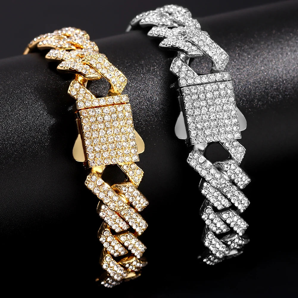 Chunky Metal Cuban Chain Anklet for Women Girls Gold Silver Color Summer Beach Anklet Bracelet Mother's Day Gifts Not Allergic
