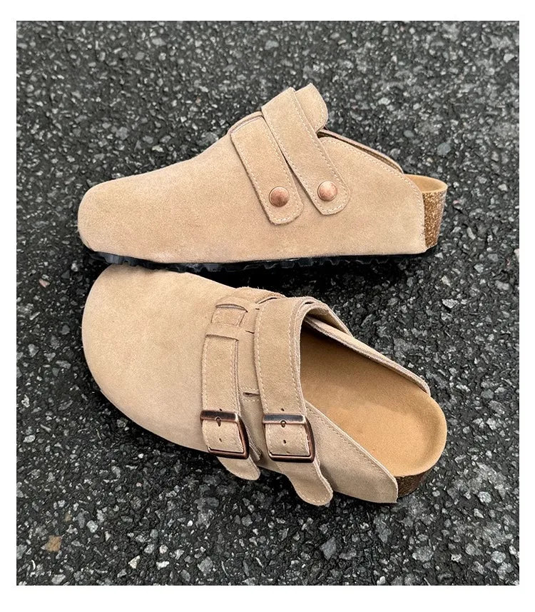 Platform Slippers Women Mules Shoes Flats Sandals Summer 2025 Trend Casual Walking Sport Shoes Comfort Woman Slingback Sneakers