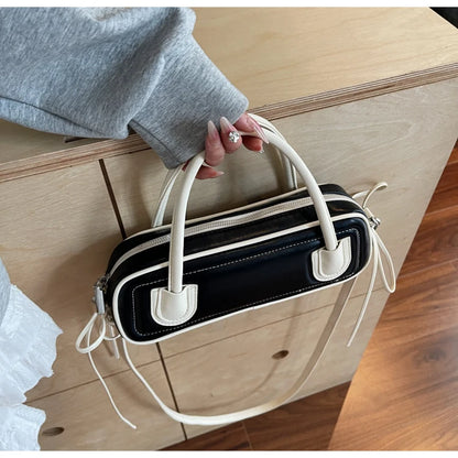 Luxury Designer Bowling Bags Women Handbag And Purse Ladies Pu Leather Travel Pillow Bag Shoulder Crossbody Tote Lady Clutch Bag