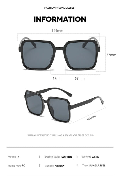 10pcs stylish eyewear combination Modern Street sunglasses for both men and women