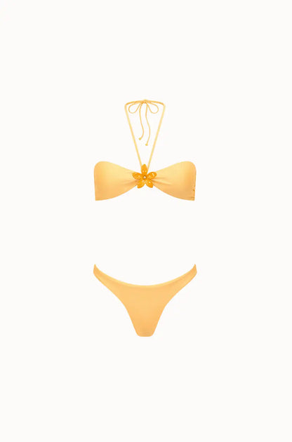 Sexy Swimsuit Bikini with Skirt Women Swimwear High Leg Swimwear Bathing Suit Beachwear Bandeau Biquini