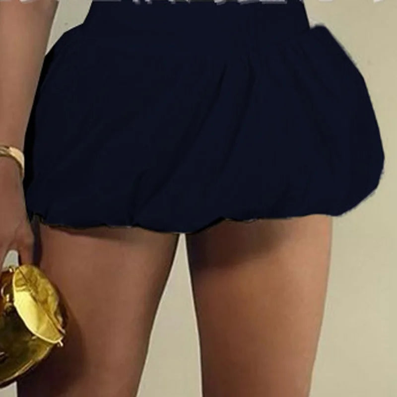 Weird Puss Ball Gown Skirts Women Y2K Hottie 2024 Summer Trend Midnight Waistband Miniskirts Birthday Streetwear Wild Bottoms