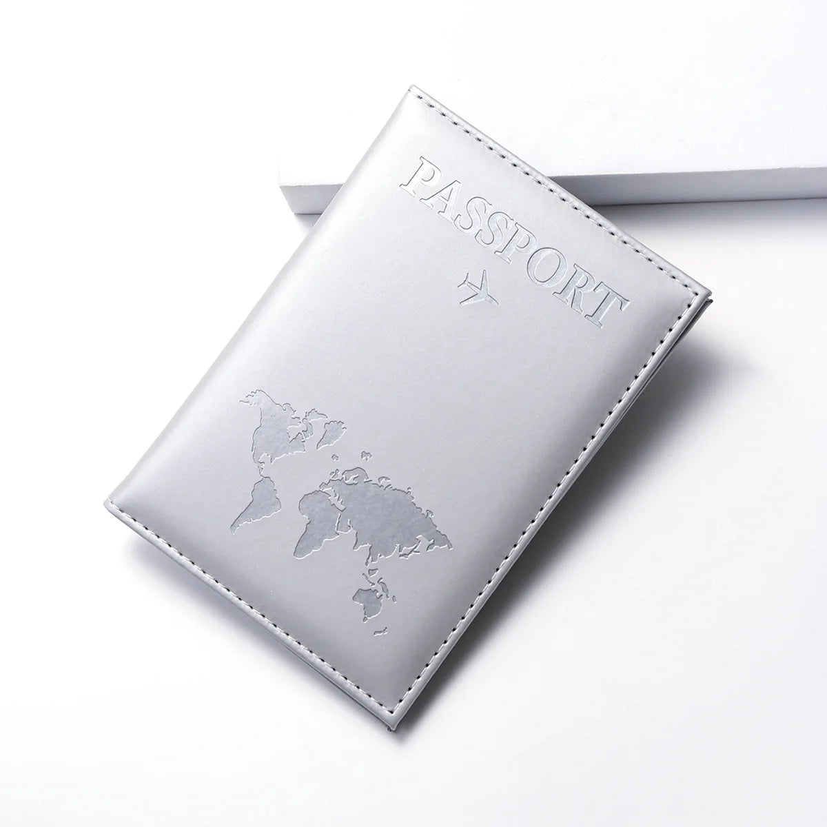 Women Men RFID Vintage Business Passport Covers Holder Multi-Function ID Bank Card PU Leather Wallet Case Travel Accessories