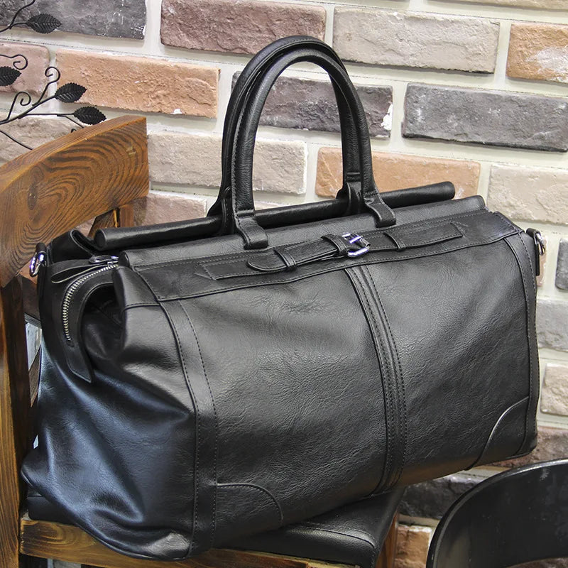 Luxury Travel Bag Men Handbag Large Capacity Luggage Bag Men's Top-Handle Bags Fashion Crossbody Bag Male Gym Fitness Handbags