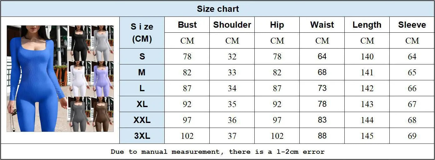 Solid Color Ribbed Yoga Jumpsuit, Seamless Slim Fit Long Sleeve Sports Bodysuit, Women's Activewear